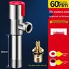 304 Stainless Steel Angle Valve for Toilet and Water Heater