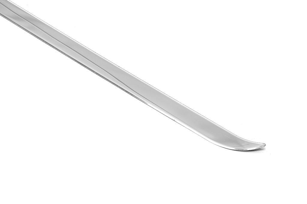 Накладка нижней кромки заднего стекла (нерж) для Fiat Doblo II 2010-2022 гг