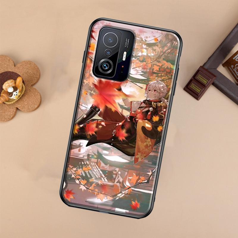 Cool Genshin Impact Kaedehara Kazuha Case For Xiaomi 14T 11T 12T 13T Pro 13 14 Ultra POCO X7 Pro X3 X5 F3 F5 F6 M6 X6 Pro Cover