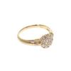 no brand  #13(JP Size) ring K18 yellow gold Women