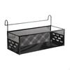 Bed Metal Storage Basket, Bedside Hanging Organizer, Simple Bunk Organizer Shelf for Office Desk