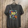 Retro 90s T-Shirt Vintage Design Graphic T shirts Retro Trend Cool Street T Shirts Unisex Trendy Nostalgia Party Casual Top