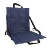 Portable Stadium Seat Cushion Foldable Oxford Cloth Outdoor Cushion with Backrest for Sports Events 