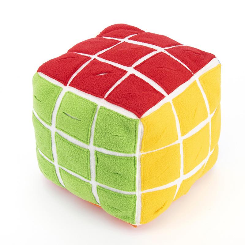 Cross-Border Pet Magic Cube: Enrichment Puzzle & Snuffle Toy for Dogs 15CM 2-layer cube