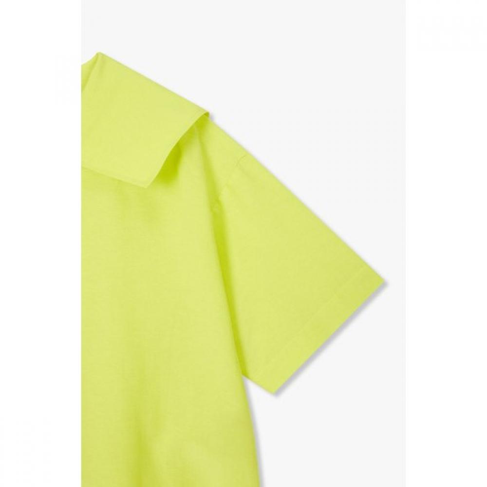 STUDIO TOMBOY Variant Collar Short Sleeve Blouse