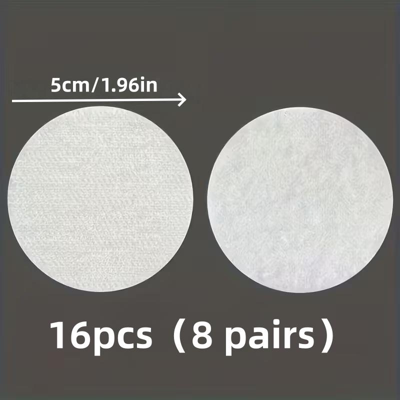 

8 Pairs Anti-Slip Grips: Secure Rugs & Furniture, Strong Adhesive, No Residue, Reusable for Home/Office.