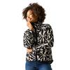 Regatta Damen/Damen Frankie Abstraktes Blumenmuster durchgehender Reißverschluss Fleecejacke