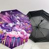 1PC Unicorn Umbrella-8-Rib Reinforced, Automatic Open, Lightweight & Durable, Fashion Accessory for Outdoor, J0387