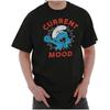 Sleepy Smurf Current Mood Lazy Naps Chillin Womens or Mens Crewneck T Shirt Tee