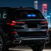 Solar Powered Vibration Activated Strobe Light Anti-Collision Rear Window Lamp  Vehicle
