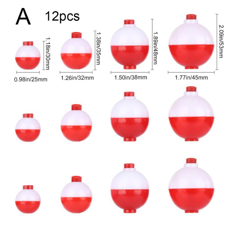 1pc/12pcs Float Ball Fishing Float Long Throw Fishing Bobber Buoy Perfect Tool For Fishing