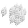 Silk Artificial Rose Leaves Applique Craft Supplies Scrapbooking Embellishment for Wedding Party and Home Decorations