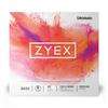 Zyex DZ614 Medium Tension Single String for Double Bass D'Addario E-String 4/4M (Wood Bass)