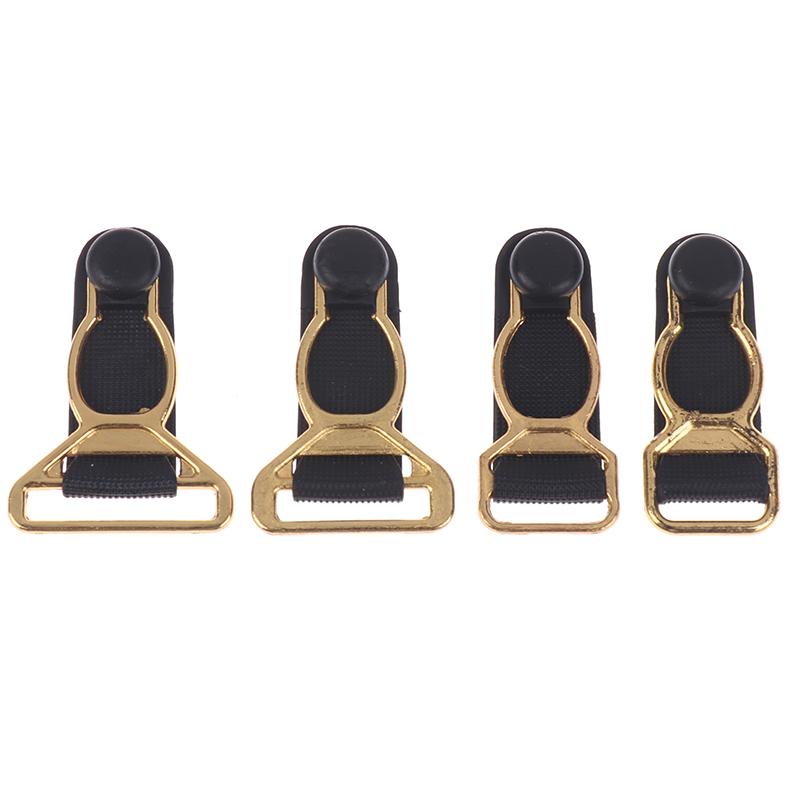 10Pcs 10/12/15/18Mm Metal Adjust Buckle For Corset Leg Garter Belt Clip Hook Suspender Ends Buckles Hosiery Stocking Grips