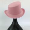 Taille Extra Large Chapeau Derby Haut Gentleman Chapeau Fedora Chapeau Haut de Forme Biseauté Coloré Chapeau Président en Feutre pour Hommes et Femmes