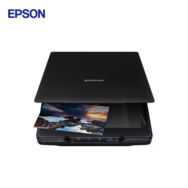 

Epson V39II A4 Flatbed Document Scanner CN plug (adapter included)