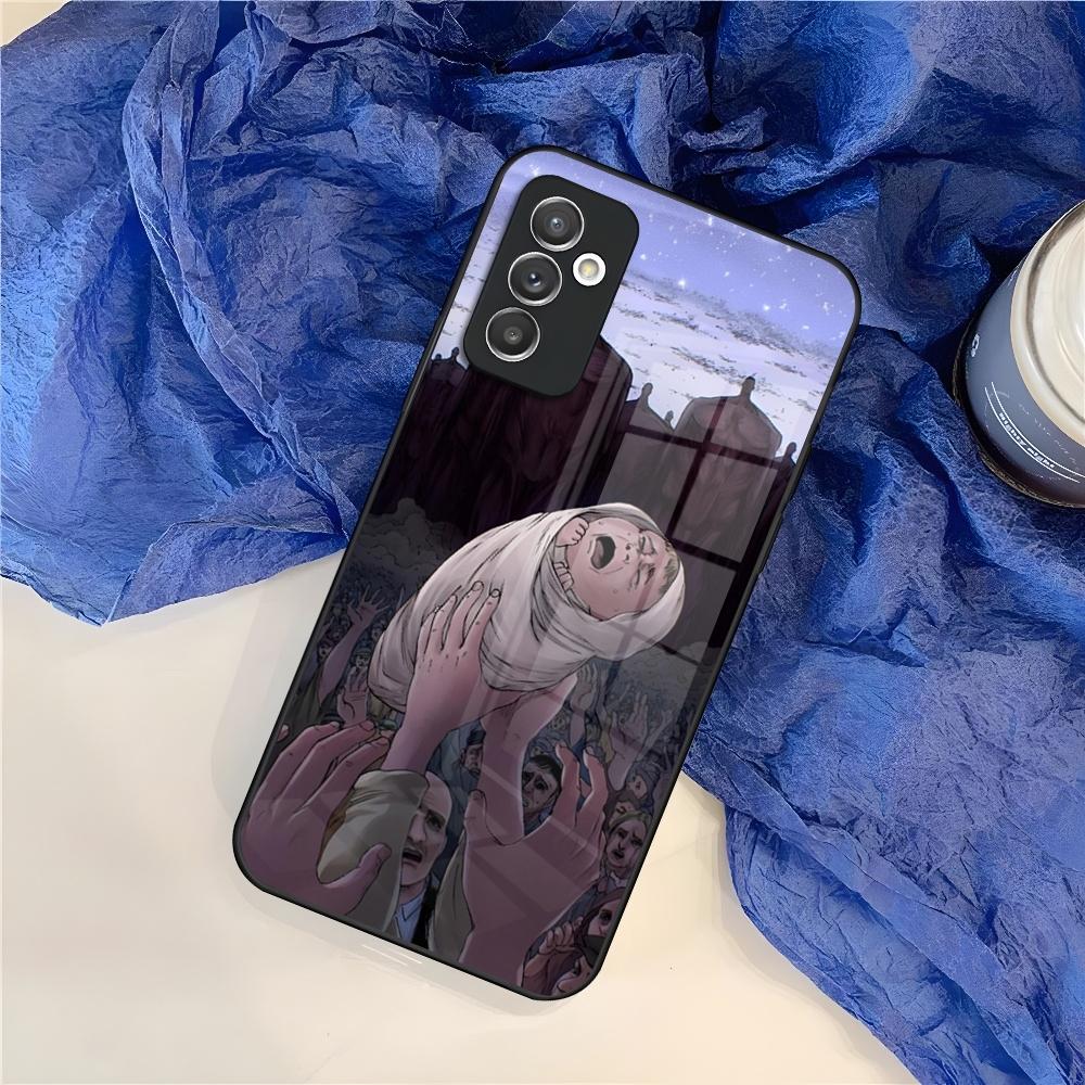Attack On Titan Phone Case for Samsung Galaxy S26 S25 S24 S30 S21 S23 S20 S22 Fe Pro Edge Ultra Plus glass Cover