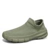 Spring and Summer New One-pedal Lazy Shoes Fly-woven Breathable Fashion Socks Sports Trendy Shoes Solid Color Versatile Men's Shoes