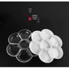 Imitation Ceramic Plum Blossom Thickened Palette for Chinese Painting and Calligraphy.