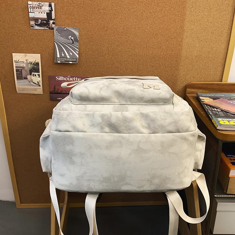 Rucsac de școală pentru studenți, culoare solidă, pentru bărbați, rucsac de navetă cu capacitate mare pentru femei