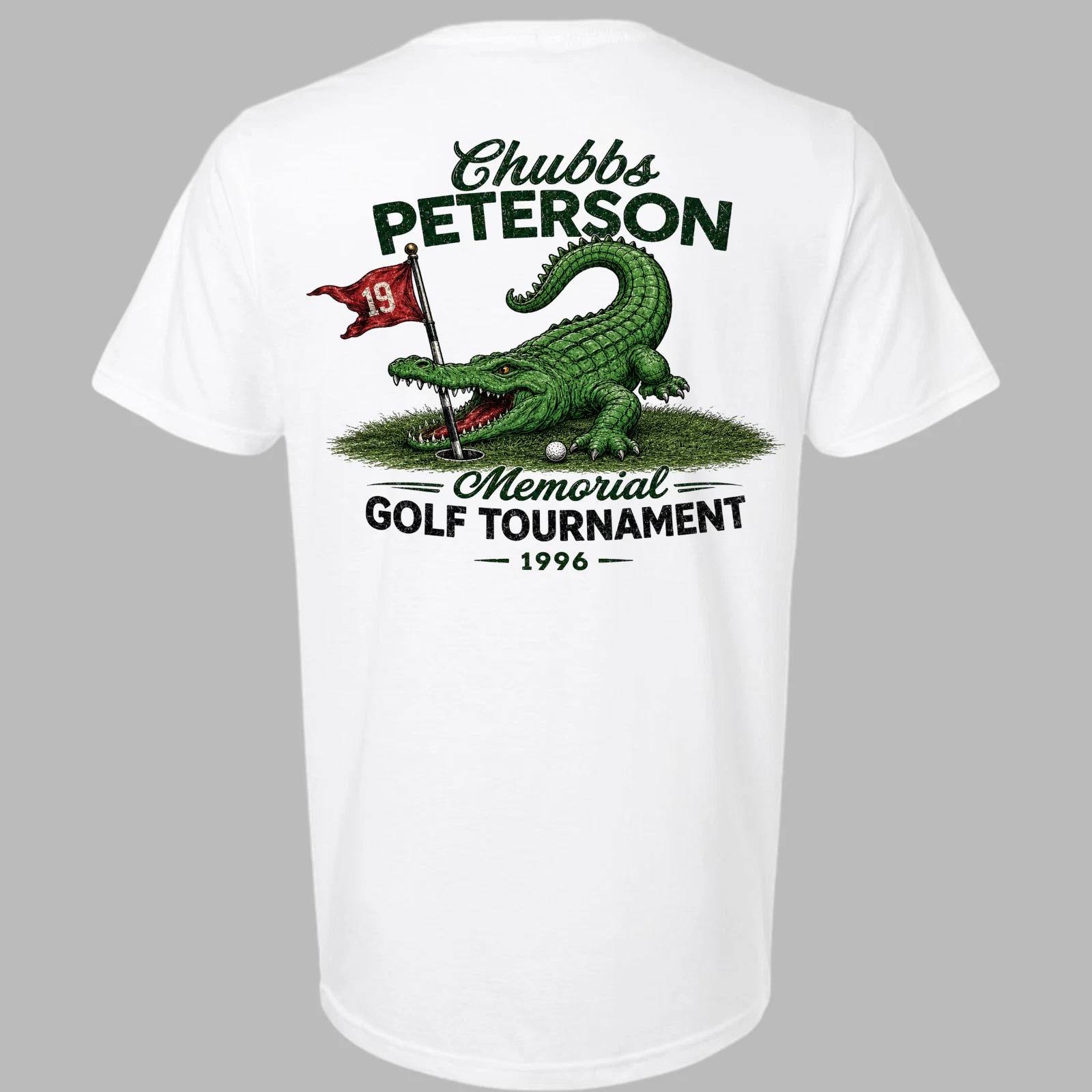 Chubbs Peterson Memorial Golf Tournament 1996 Shirt Happy Gilmore Alligator S