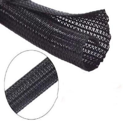 Insulated Braid Sleeving Expandable Braided Cable Sleeve PET Self Closing Insulated Flexible Pipe Hose Wire Wrap Protect