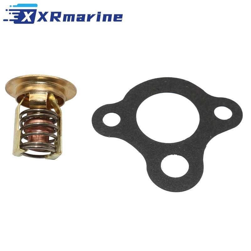 

Thermostat Kit with Gasket 140° F / 60 ° C for Mercruiser Stern Drive Models 2.5 3.0 L 120 140 HP GM in-line 4&6 Cyl 59078Q3