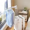 Portable Without Drilling Retractable Clothes Drying Rack Space Saving Hanger for Travel and Home Use Elegant Designs