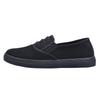 2025 New Black Cloth Shoes Men's Casual Light Lazy Shoes One Pedal Soft-soled Canvas Summer Fashion Outer Wear