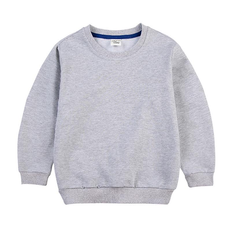 Children's Round Neck Long Sleeve Sweatshirt - Autumn/Winter Styles for Custom Pattern Designs
