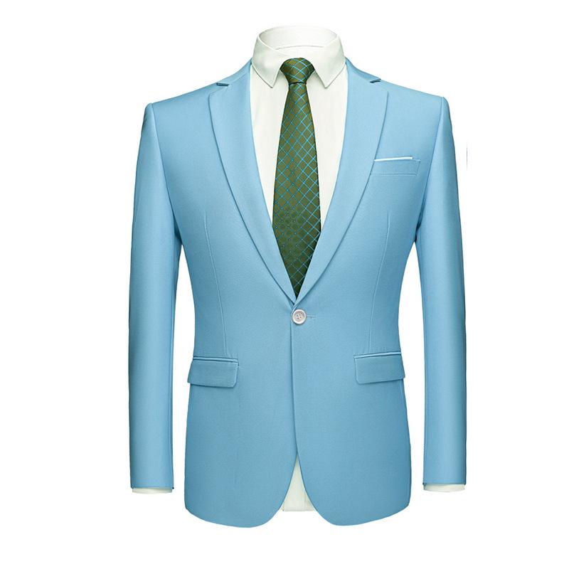 Men's Slim Fit Casual Blazer - Business & Groomsman Jacket