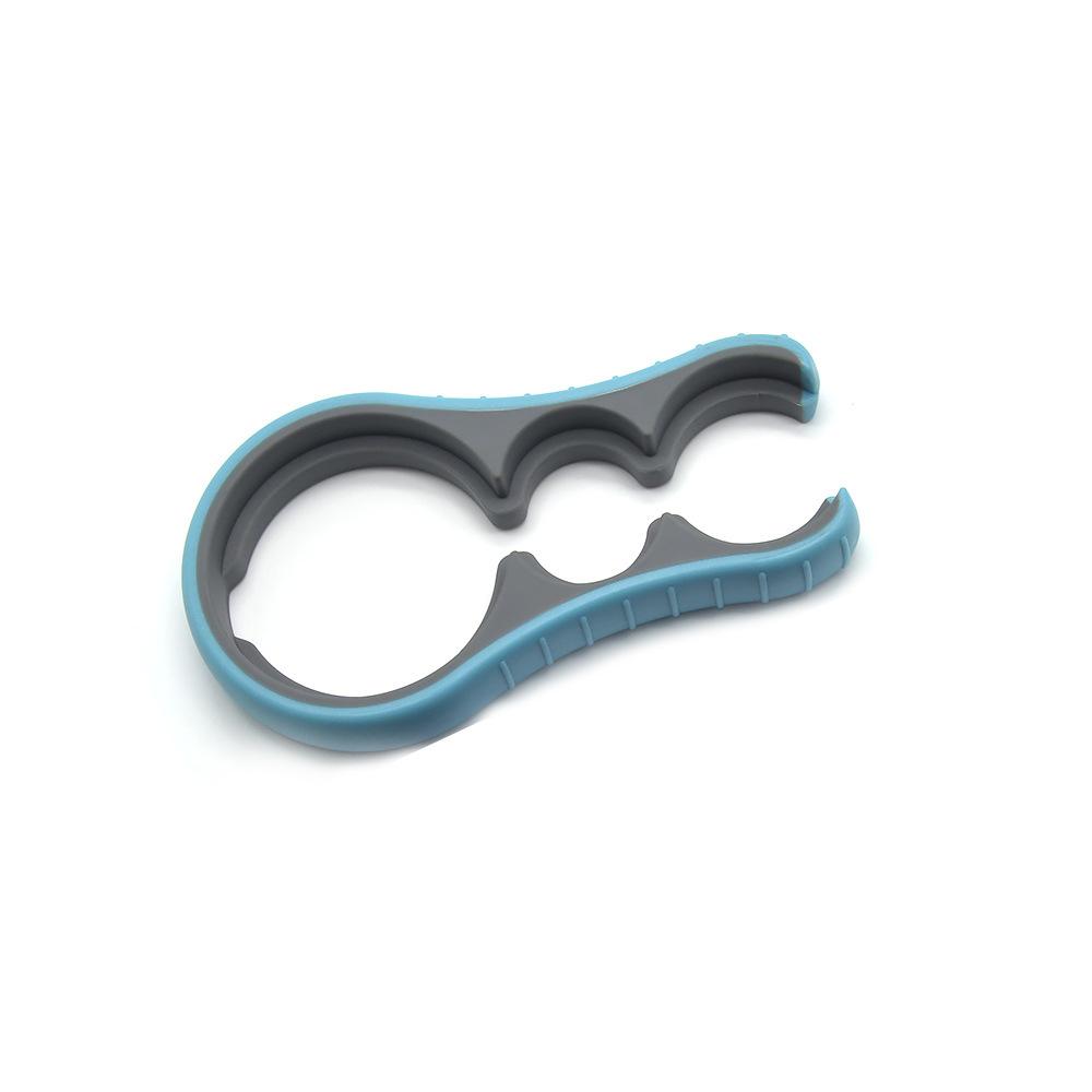 Kreatywny Wielofunkcyjny Plastikowy Otwieracz do Butelek 3 w 1 Ręczny Antypoślizgowy Otwieracz do Zakrętek Otwieracz do Puszek Narzędzia Kuchenne