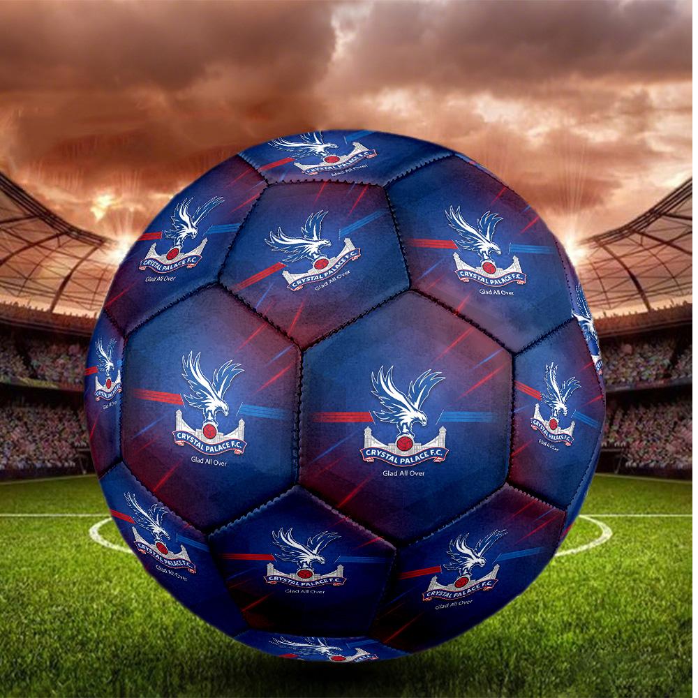 Crystal Palace Size 5 Football High Elastic Soccer Ball For Outdoor Competition Daily Training Play
