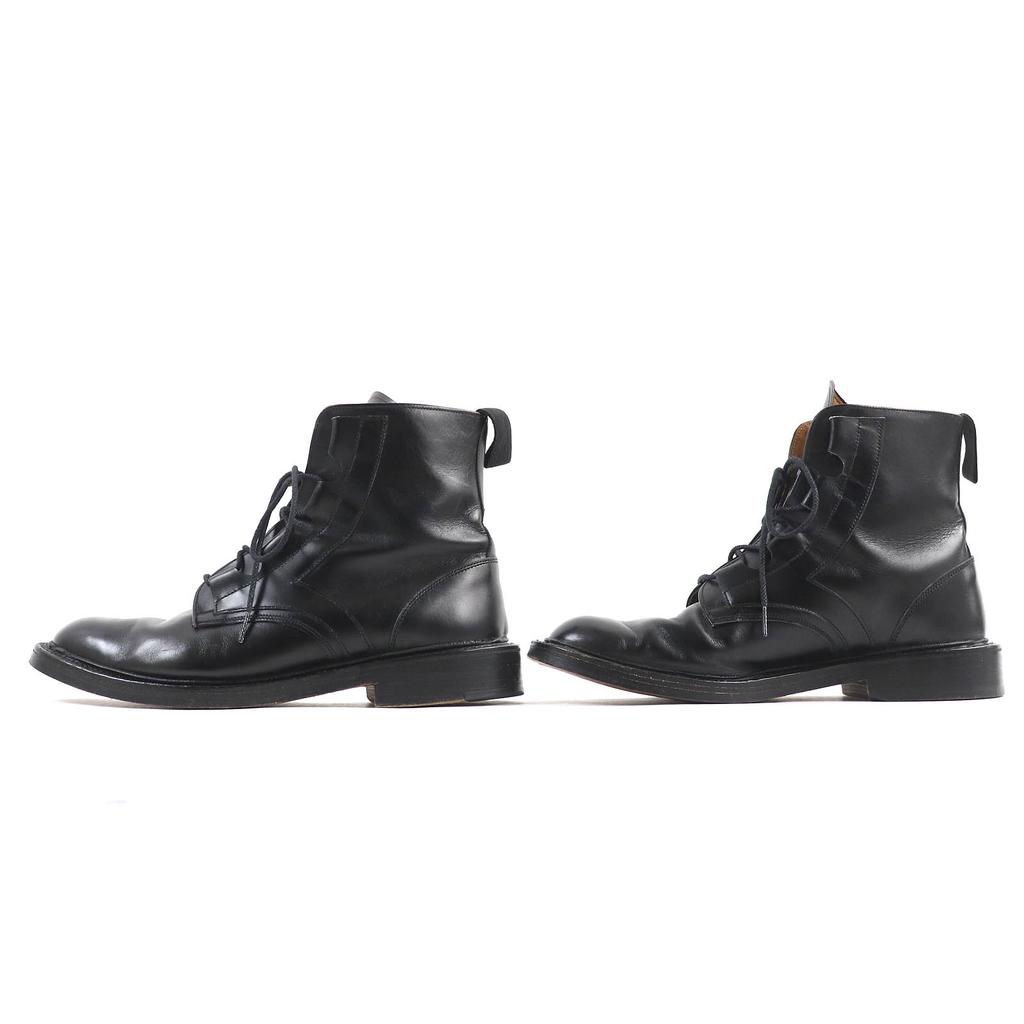 Tolle Tricker's Stiefel Schnürstiefel Leder Country Boots Ghillie Schwarzes Leder Herren 8.5 M6253 Gebraucht