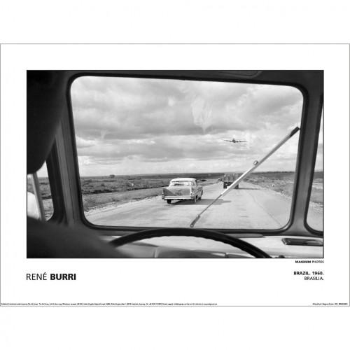 MAGNUM Rene Burri - Brazylia Brasilia 1960 Druk