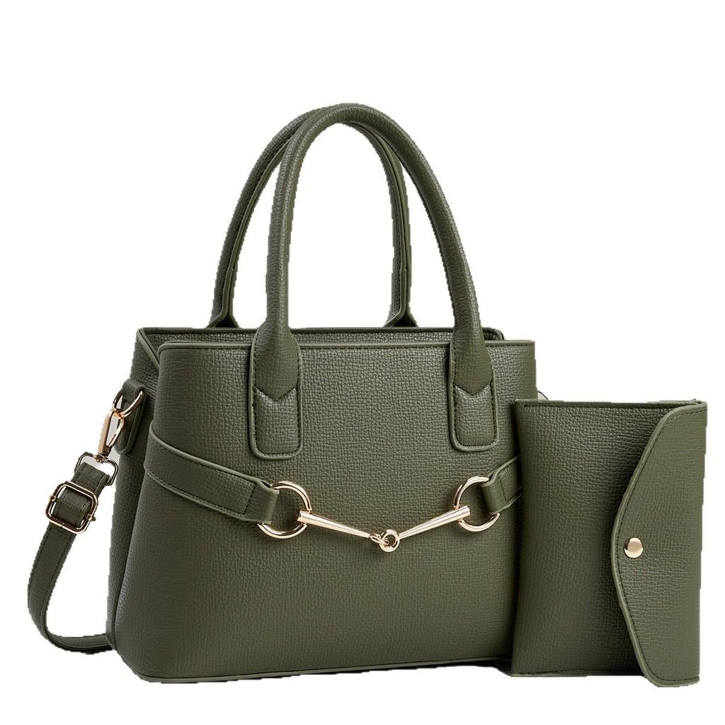Fashionable Pu Tote Bag With Padded Pouch And Multiple Compartments For Work