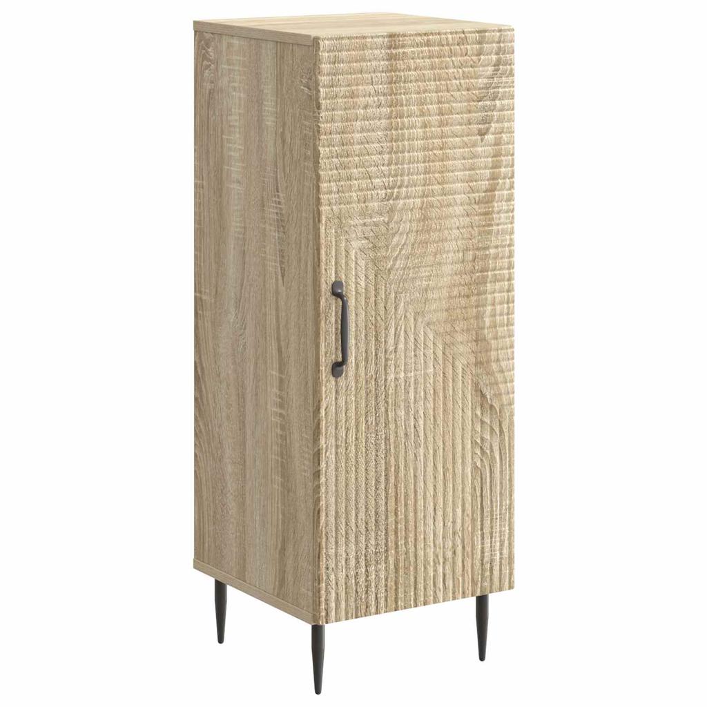 Sideboard in Sonoma Oak Finish 33 x 34.5 x 89.5 cm Particleboard