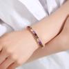 European and American Style Wish Trendy Jewelry, The New Popular Exquisite Square Diamond AAA Zircon Bracelet Geometric 2026