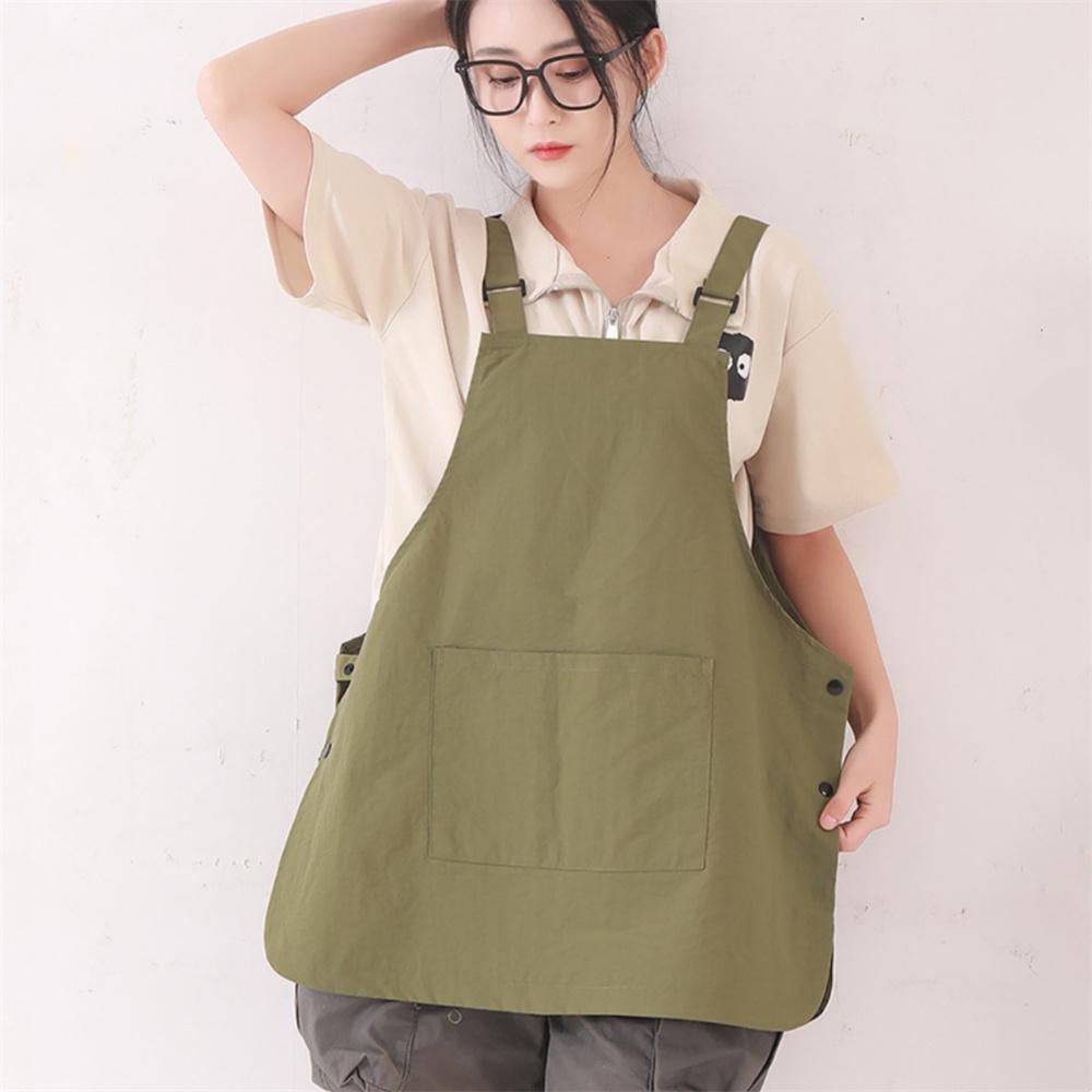 Japanese Waterproof Outdoor Barber, Coffee Shop, Catering Workwear Apron, Unisex Household Kitchen Workwear