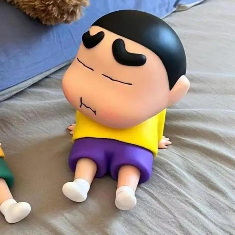 Cartoon Anime Crayon Shin-chan Figures Shoe Charms 3D Doll for Croc Clogs Sandals Shin-chan Footwear Decoration Gifts