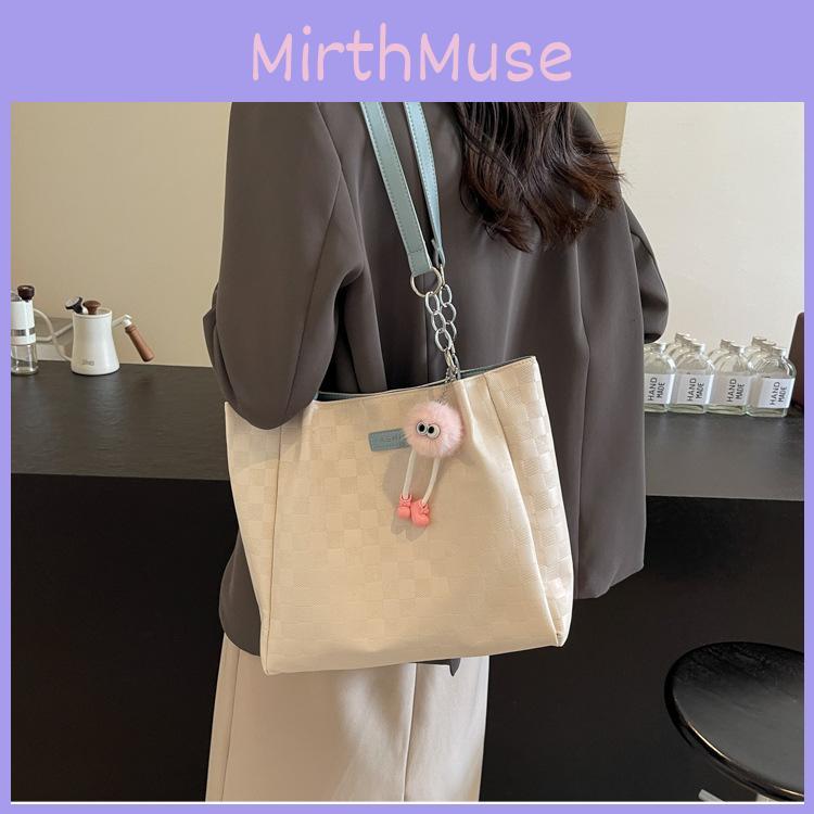 Elegant 2024 Summer Pu Leather Tote Bag For Women Large Capacity And Trendy Design