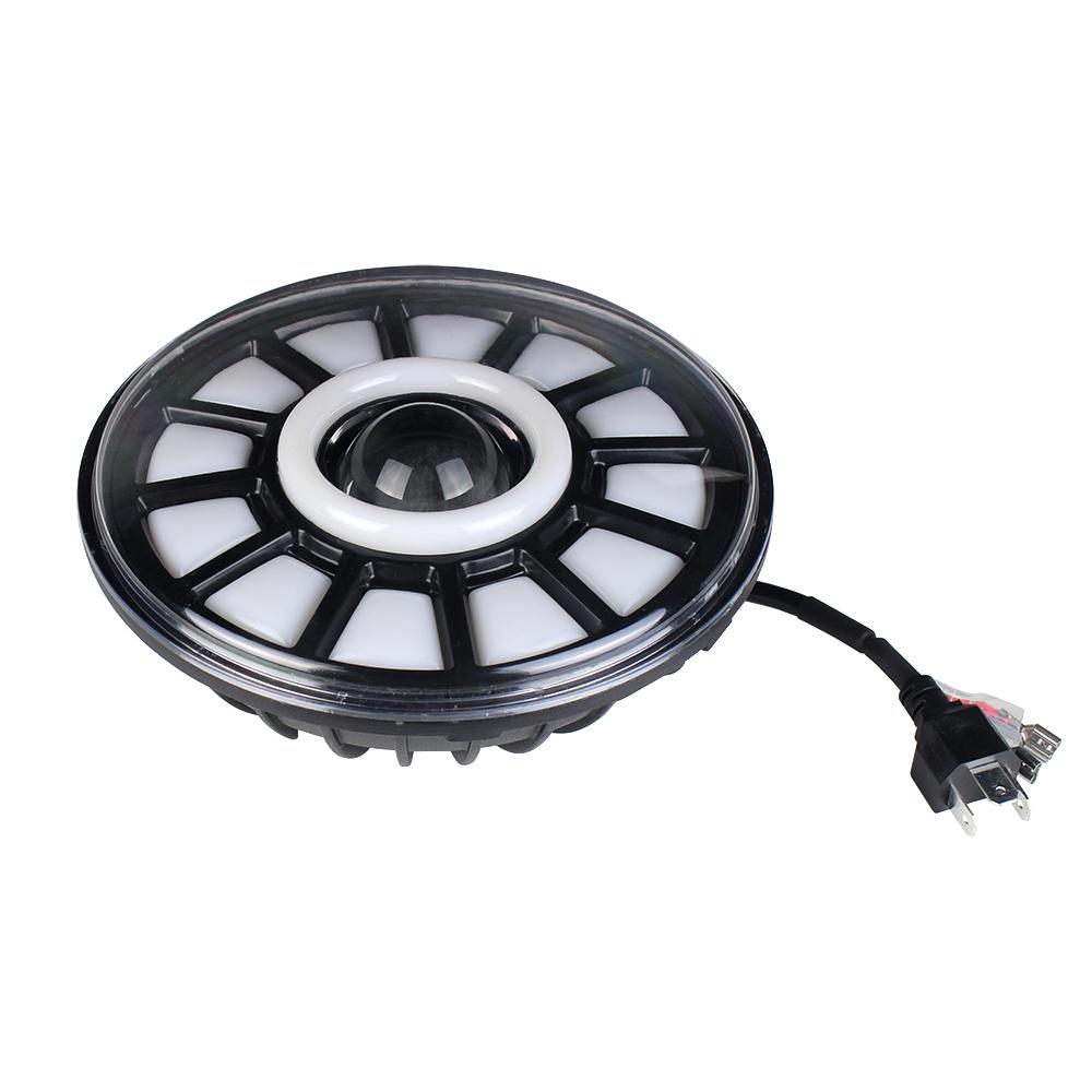 Motorcycle 7 inch Round LED Headlight For Harley Touring Ultra Classic Electra Street Glide For Lada 4x4 Motorcycle Headlamp