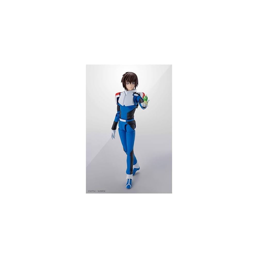 TAMASHII NATIONS Gundam Seed Freedom Kira Yamato Compass Pilot Suit Action Figure S.H.Figuarts 15cm