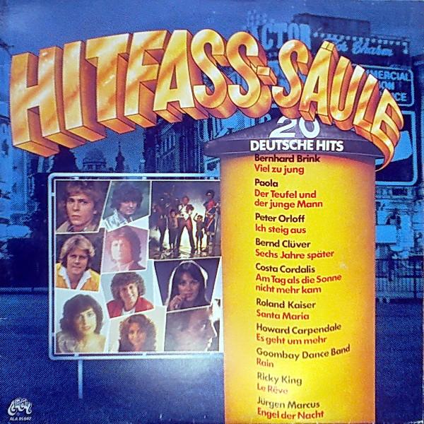 LP Record VARIOUS - Hitfass-Saule  ALA85042 Aladin 1981 Germany Pop Used