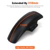 Trident 660 Motorcycle Front Fender Mudguard Extender Extension Black For TRIDENT 660 Trident660 Trident660 2021 2022 2023 2024