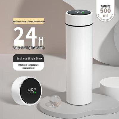 Zhaiqingsong Smart Temperature Display Insulated Stainless Steel Mug