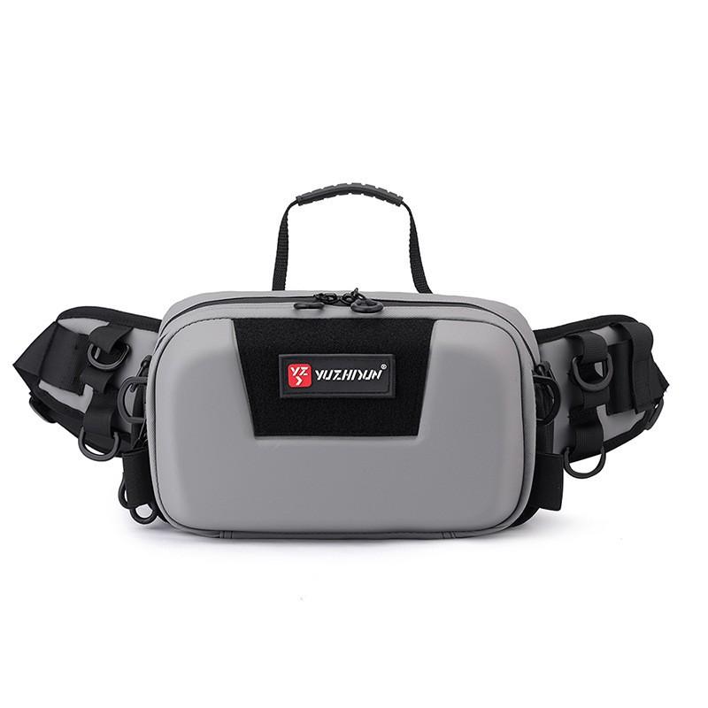 Multi-Function Waterproof Fishing Tackle Bag Lure Large Capacity Shoulder Crossbody Waist Pack With Oxford Fabric
