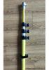 Safety Insulated Total Station Prism Pole with Single Holder - 2m/3m/5m Lengths