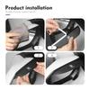 HIJK1 2pcs Car Side Rearview Mirror Rain Eyebrow Sun Visor Protector For Volkswagen VW Scirocco Jetta Beetle Golf 4 5 6 Passat Polo B5