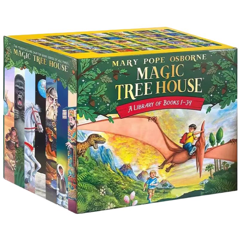 The Magic Tree House Series: Season 1 (Books 1-34)